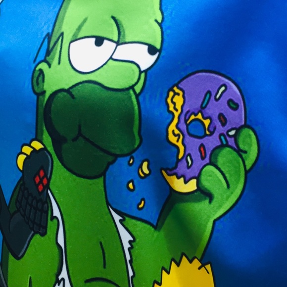 NWOT The Simpsons as Avengers Pullover Hoodie - Picture 8 of 10